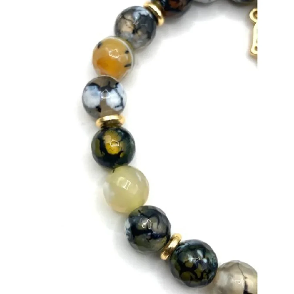 Onyx gemstones stretch